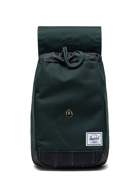 RETREAT Ein-Schulter-Rucksack Dunkelstes Fichten-Winterplaid - Rucks&auml;cke f&uuml;r Schule &amp; Freizeit