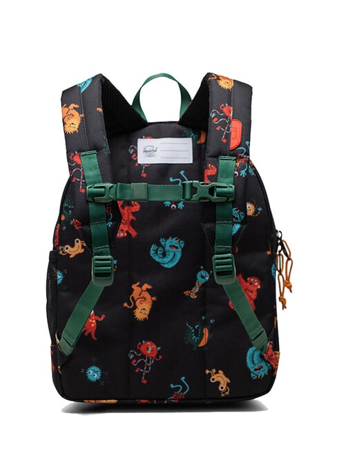 HETITAGE YOUTH Rucksack Monstertanz schwarz - Rucks&auml;cke f&uuml;r Schule &amp; Freizeit