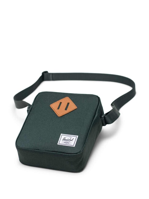 HERITAGE Kleine Geldb&ouml;rse dunkelste Fichte - Umh&auml;ngetaschen Herren