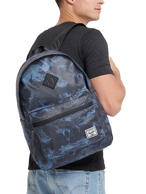 CLASSIC XL 15,6" Laptop-Rucksack stahlblaues Schiefergestein - Rucks&auml;cke f&uuml;r Schule &amp; Freizeit