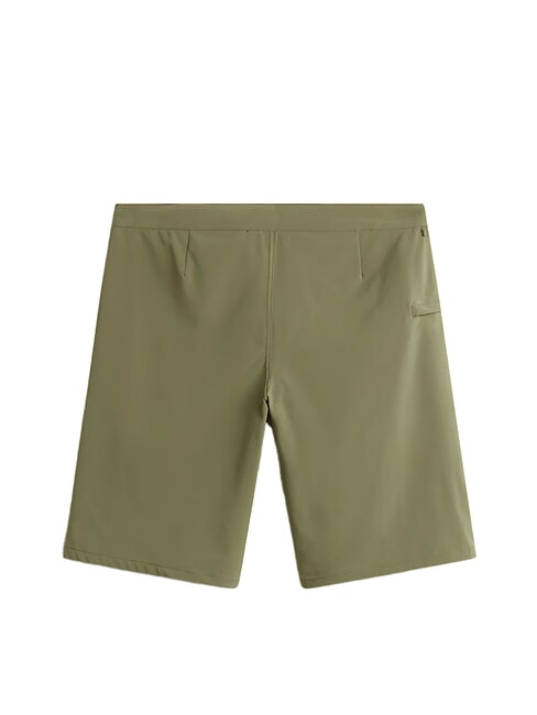 THE DAILY SOILD Lange Shorts Kost&uuml;m Olivinen - Herrenbadehosen