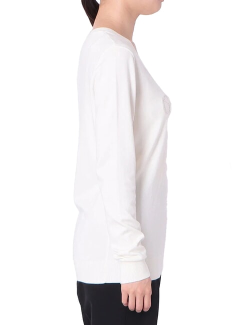 SAYLOR LOGO  Pullover Seide Taupe - Damenpullover