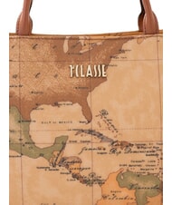 ALVIERO MARTINI PRIMA CLASSE GEO CLASSIC Handtasche mit Schultergurt NAT&Uuml;RLICH - Damentaschen - 3