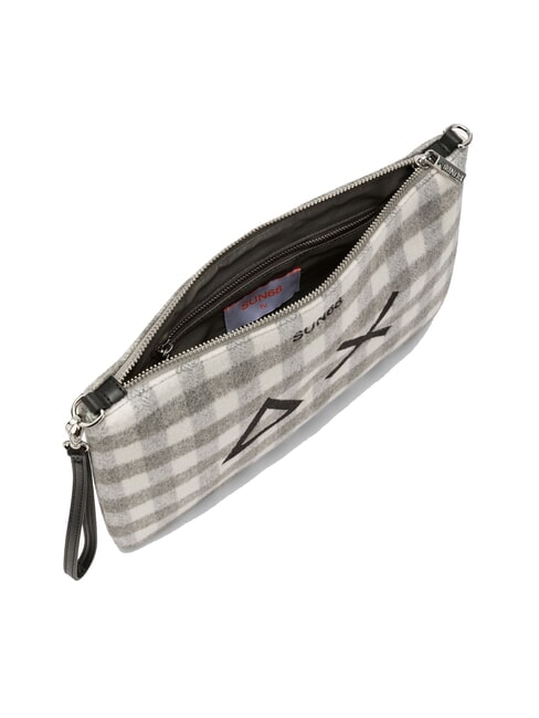 TARTAN Clutch mit Polyserin und Schultergurt grummelig - Damentaschen