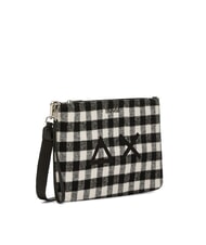 SUN68 TARTAN Clutch mit Polyserin und Schultergurt - Damentaschen