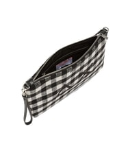 SUN68 TARTAN Clutch mit Polyserin und Schultergurt Schwarz - Damentaschen - 3