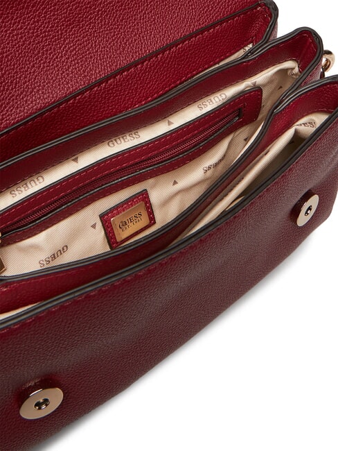 GREGORIA Umh&auml;ngetasche mit &Uuml;berschlag ROT - Damentaschen