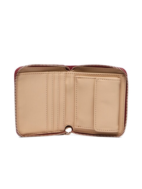 GREGORIA Kleine Geldb&ouml;rse mit Rundum-Rei&szlig;verschluss ROT - Brieftaschen Damen