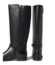 RALPH LAUREN BROOKE TALL 2 Hohe Lederstiefel SCHWARZ - Damenschuhe - 4