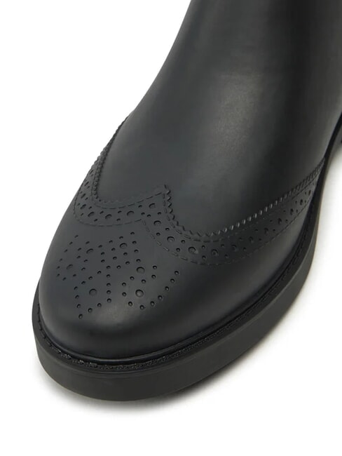 PRESLIE Beatles-Stiefel aus Gummi SCHWARZ - Damenschuhe