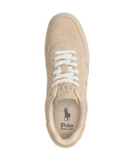 RALPH LAUREN MASTERS COURT Sneakers aus Wildleder Milchshake - Herrenschuhe - 4