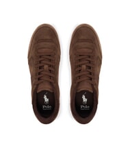 RALPH LAUREN RLITE COURT Sneakers aus Wildleder schokoladenbraun - Herrenschuhe - 3