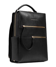 PIQUADRO W140 Damen-Lederrucksack f&uuml;r 14-Zoll-Laptop Schwarz - PC-Rucks&auml;cke - 2