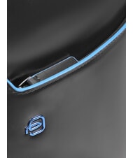 PIQUADRO BLUE SQUARE 14" Laptop-Rucksack aus Leder Schwarz - PC-Rucks&auml;cke - 5