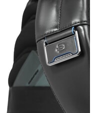 PIQUADRO BLUE SQUARE 14" Laptop-Rucksack aus Leder Schwarz - PC-Rucks&auml;cke - 6