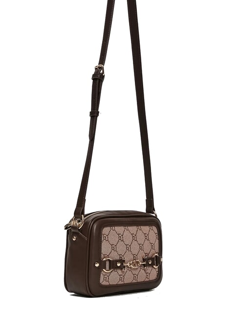 NEW DIAZ Kameratasche mit Jacquard-Logo br&auml;unen - Damentaschen