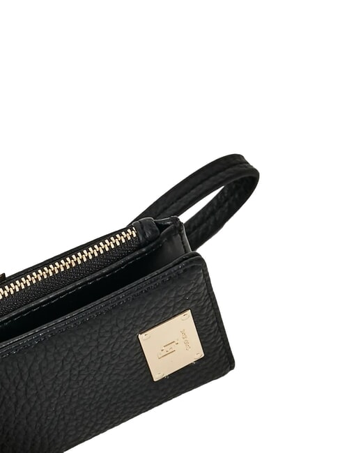 EVA Kartenetui mit M&uuml;nzfach SCHWARZ - Brieftaschen Damen