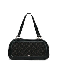 GAUD&Igrave; NEW DIAZ Tasche mit Henkel oben und Jacquard-Logo SCHWARZ - Damentaschen - 3