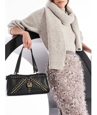 GAUD&Igrave; EMMA Umh&auml;ngetasche mit Nieten SCHWARZ - Damentaschen - 4