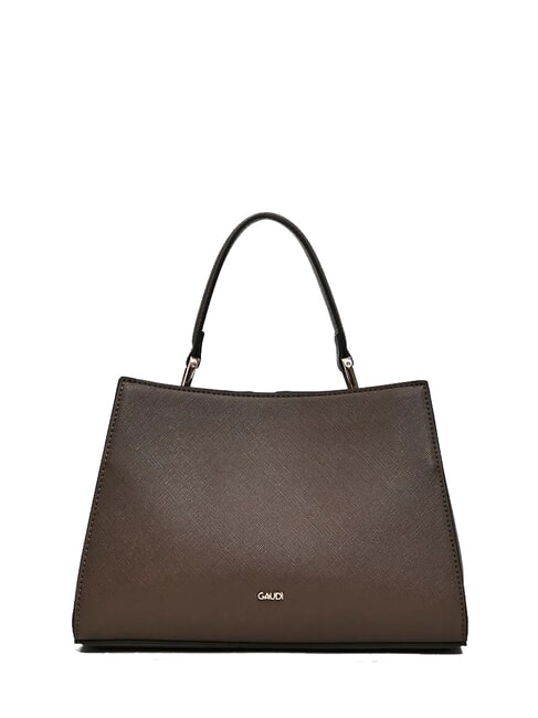 DEMY WINTER S Kleine Handtasche aus St. Saffiano Taupe - Damentaschen