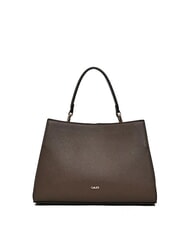 GAUD&Igrave; DEMY WINTER S Kleine Handtasche aus St. Saffiano Taupe - Damentaschen - 3