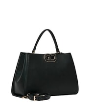 GAUD&Igrave; DEMY WINTER L Handtasche mit Schultergurt aus Saffianoleder SCHWARZ - Damentaschen - 2