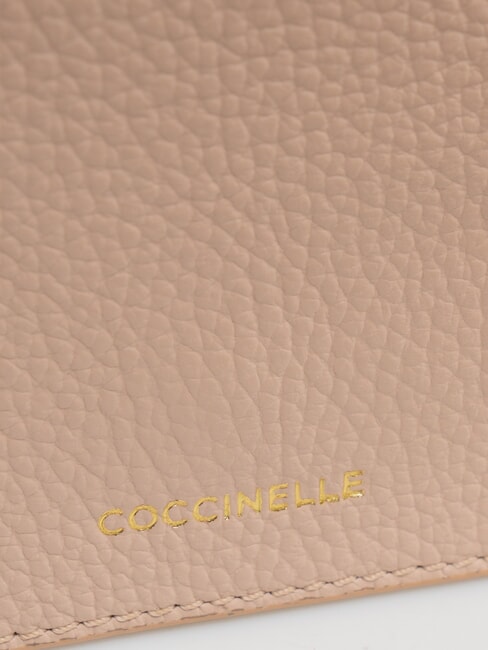 ERIS Mini-Umh&auml;ngetasche aus Leder Rosetten - Damentaschen