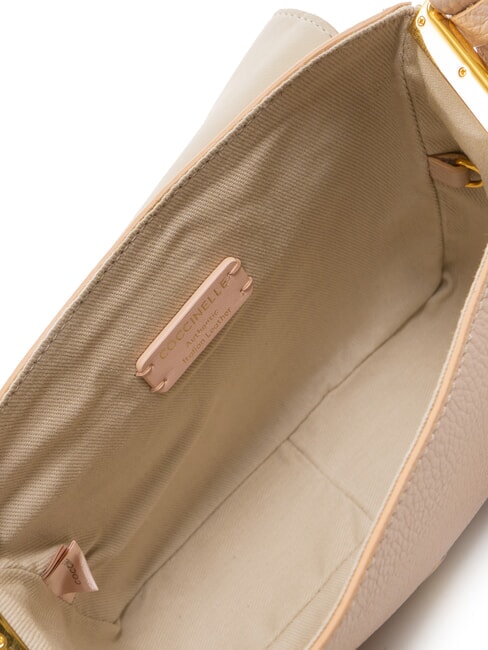 ERIS Mini-Umh&auml;ngetasche aus Leder Rosetten - Damentaschen