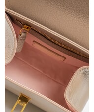 COCCINELLE MARVIN Mini-Handtasche aus Leder mit Schultergurt warmes Taupe - Damentaschen - 6