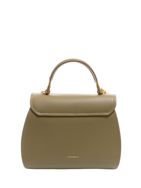 MARVIN Lederhandtasche mit Schultergurt Lorbeergr&uuml;n - Damentaschen