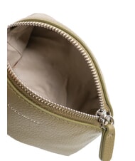 COCCINELLE AGATEA Kosmetiktasche aus Leder Lorbeergr&uuml;n - Etuitaschen &amp; Necessaire - 4