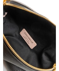 COCCINELLE LILY Mini-Schulterg&uuml;rteltasche aus Leder Schwarz - Damentaschen - 5