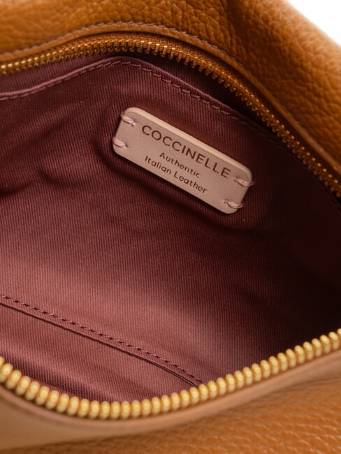 HYLE Kleine flache Umh&auml;ngetasche aus Leder CUIR - Damentaschen