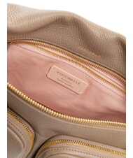 COCCINELLE HYLE Mittelgro&szlig;e Ledertasche mit Doppelfunktion warmes Taupe - Damentaschen - 6