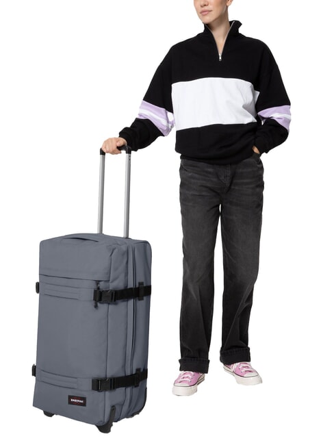 TRANSIT'R M Trolley mittlerer Gr&ouml;&szlig;e Kopfsteinpflaster grau - Halbharte Trolleys