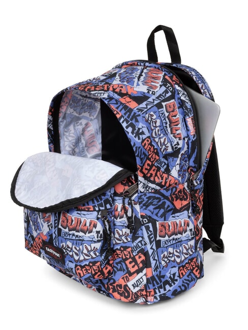 DAY OFFICE  16" Laptop-Rucksack trashiges Skateblau - Rucks&auml;cke f&uuml;r Schule &amp; Freizeit