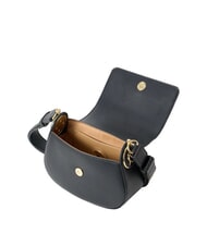 LOVE MOSCHINO CHUNKY TAB Umh&auml;ngetasche mit &Uuml;berschlag Schwarz - Damentaschen - 4