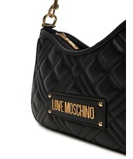 LOVE MOSCHINO QUILTED Tasche mit Doppelfunktion Schwarz - Damentaschen - 4