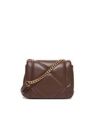 LOVE MOSCHINO EMBOSSED Mini-Umh&auml;ngetasche Schokolade - Damentaschen - 3