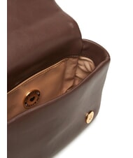 LOVE MOSCHINO EMBOSSED Mini-Umh&auml;ngetasche Schokolade - Damentaschen - 6