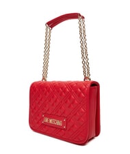 LOVE MOSCHINO QUILTED Umh&auml;ngetasche mit Doppelfunktion ROT - Damentaschen - 2