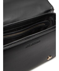 LOVE MOSCHINO QUILTED Umh&auml;ngetasche mit Doppelfunktion Schwarz - Damentaschen - 5