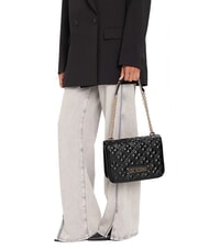 LOVE MOSCHINO QUILTED Umh&auml;ngetasche mit Doppelfunktion Schwarz - Damentaschen - 6