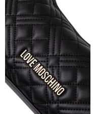 LOVE MOSCHINO QUILTED Umh&auml;ngetasche Schwarz - Damentaschen - 4