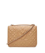 LOVE MOSCHINO QUILTED Umh&auml;ngetasche mit Doppelfunktion Beige - Damentaschen - 4