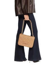 LOVE MOSCHINO QUILTED Umh&auml;ngetasche mit Doppelfunktion Beige - Damentaschen - 6