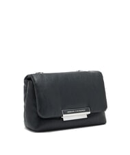 ARMANI EXCHANGE A|X Mini-Umh&auml;ngetasche mit &Uuml;berschlag Schwarz - Damentaschen - 2