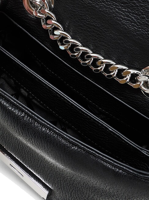 A|X Mini-Umh&auml;ngetasche mit &Uuml;berschlag Schwarz - Damentaschen