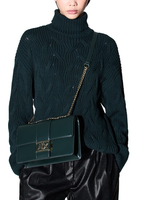 JODIE Mittelgro&szlig;e, wandelbare Tasche gr&uuml;n schlagen - Damentaschen