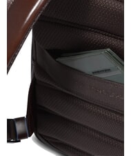 PIQUADRO BLUE SQUARE 14" Laptop-Rucksack aus Leder MAHAGONI - PC-Rucks&auml;cke - 7